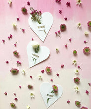 Load image into Gallery viewer, FLOWER NOTE - HEART