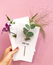 Load image into Gallery viewer, FLOWER NOTE  -  WHITE
